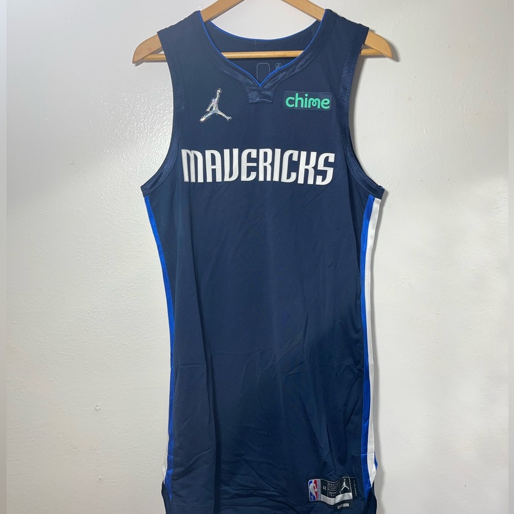 Dallas Mavericks Authentic Blank Jersey